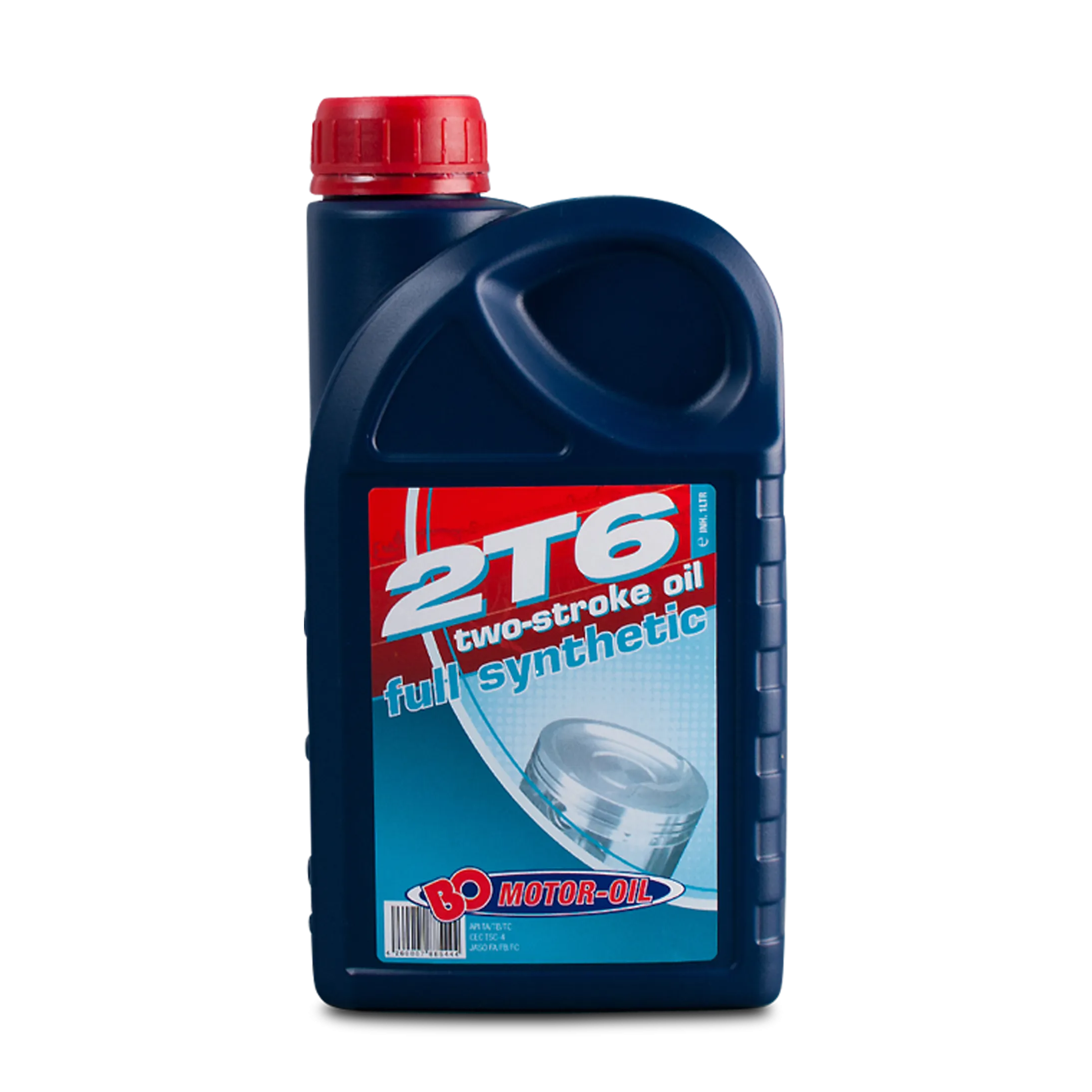 Aceite de Motor BO Oil 2T 2T6 Sintético 1 L