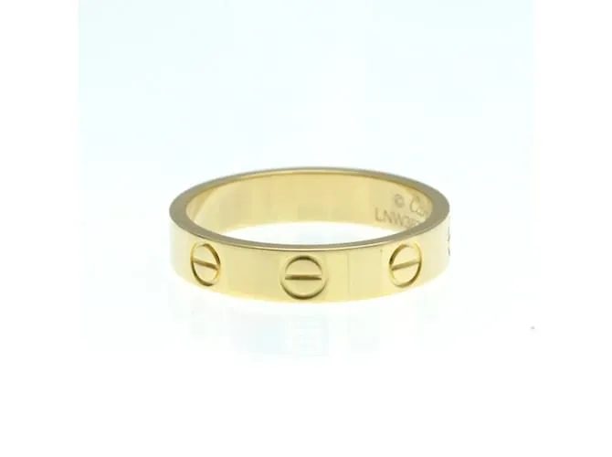 Anillo Mini Love Cartier B4085049 Dorado 
