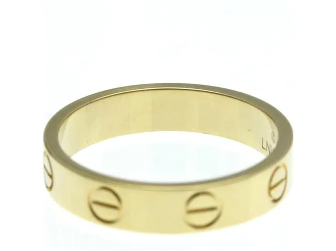 Anillo Mini Love Cartier B4085049 Dorado 