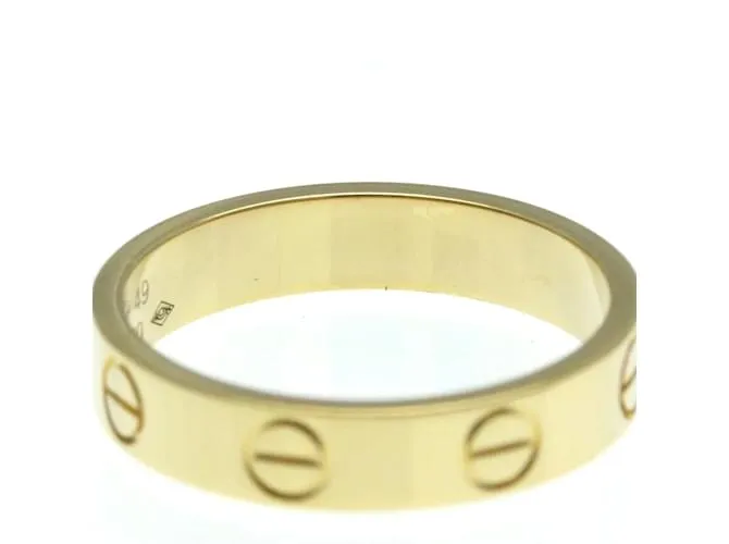 Anillo Mini Love Cartier B4085049 Dorado 