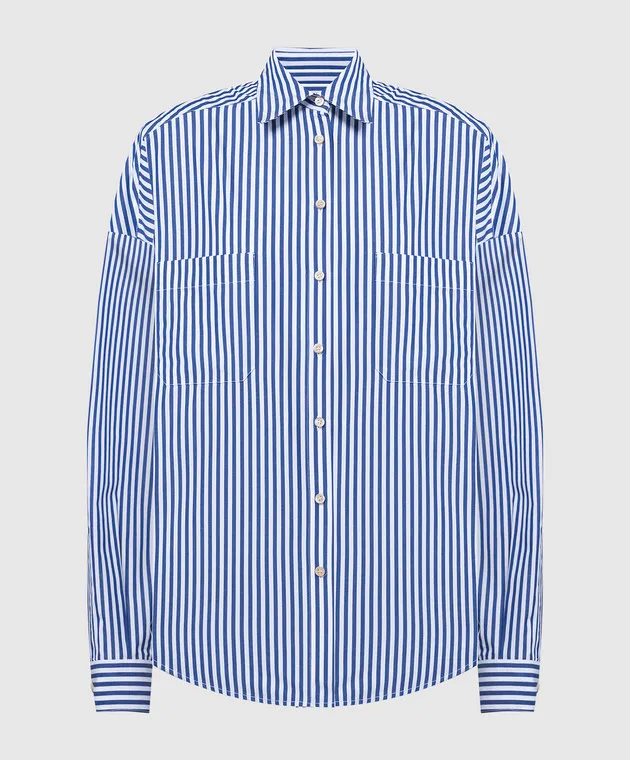 Ballantyne Blue striped shirt