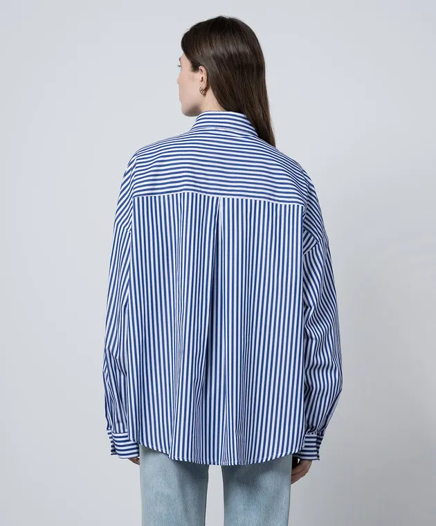 Ballantyne Blue striped shirt