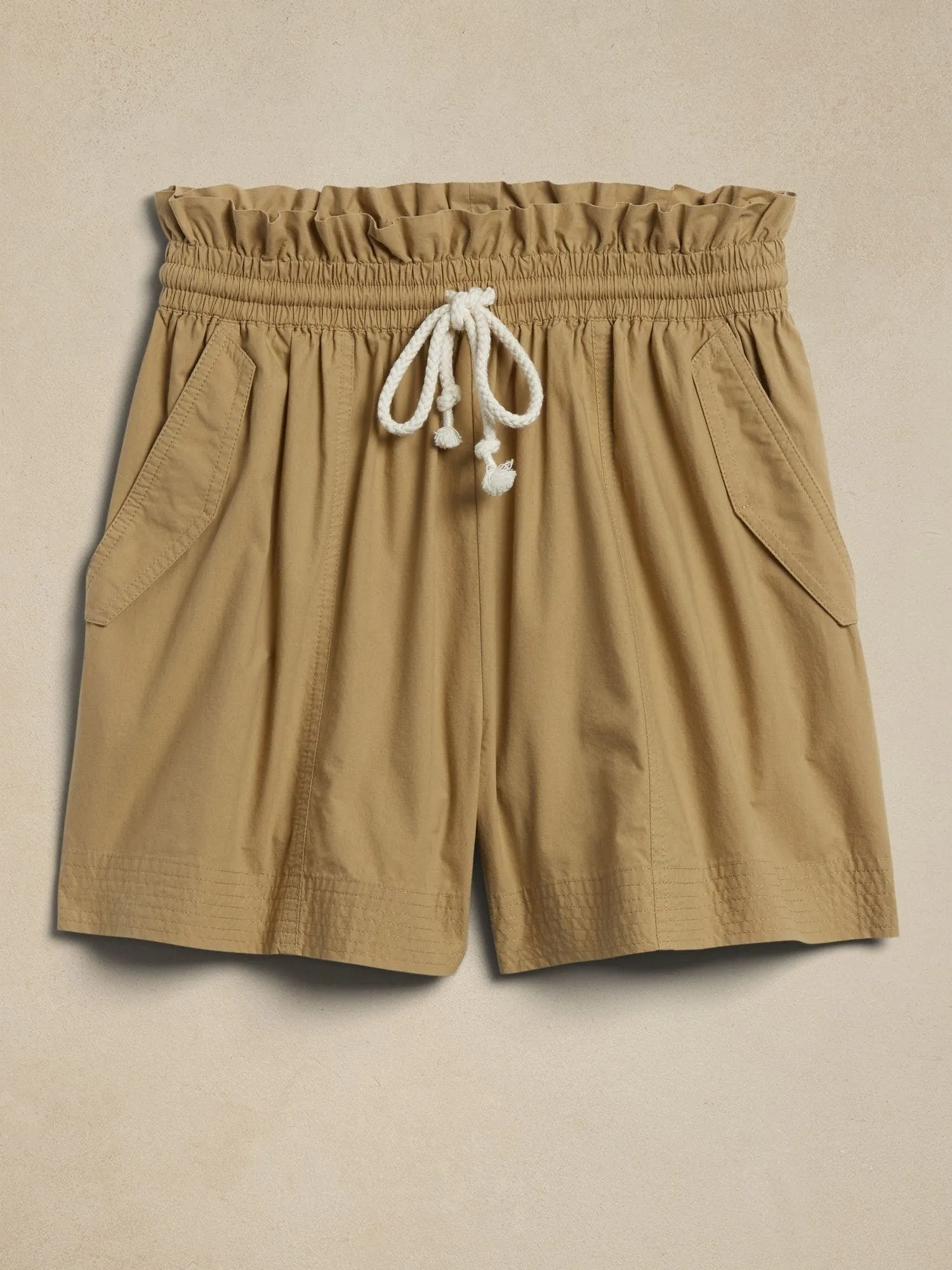 BANANA REPUBLIC SHORT MUJER VOLUMINOUS POPLIN