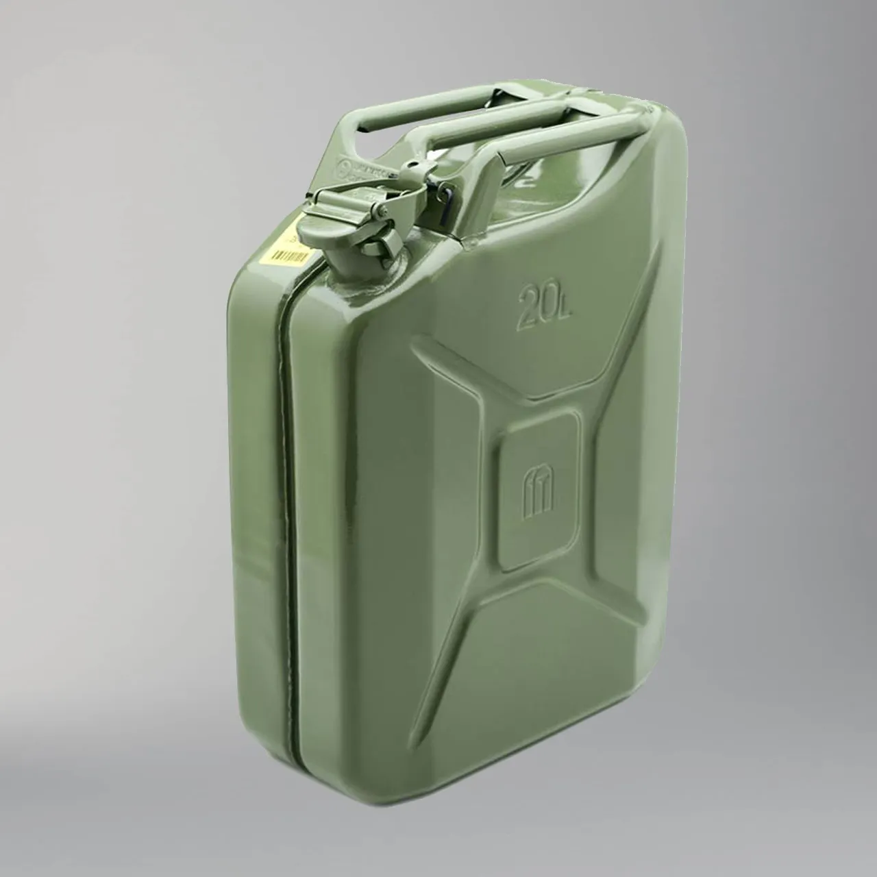 Bidón de Combustible Never Stop Jerrycan Metal 20 L