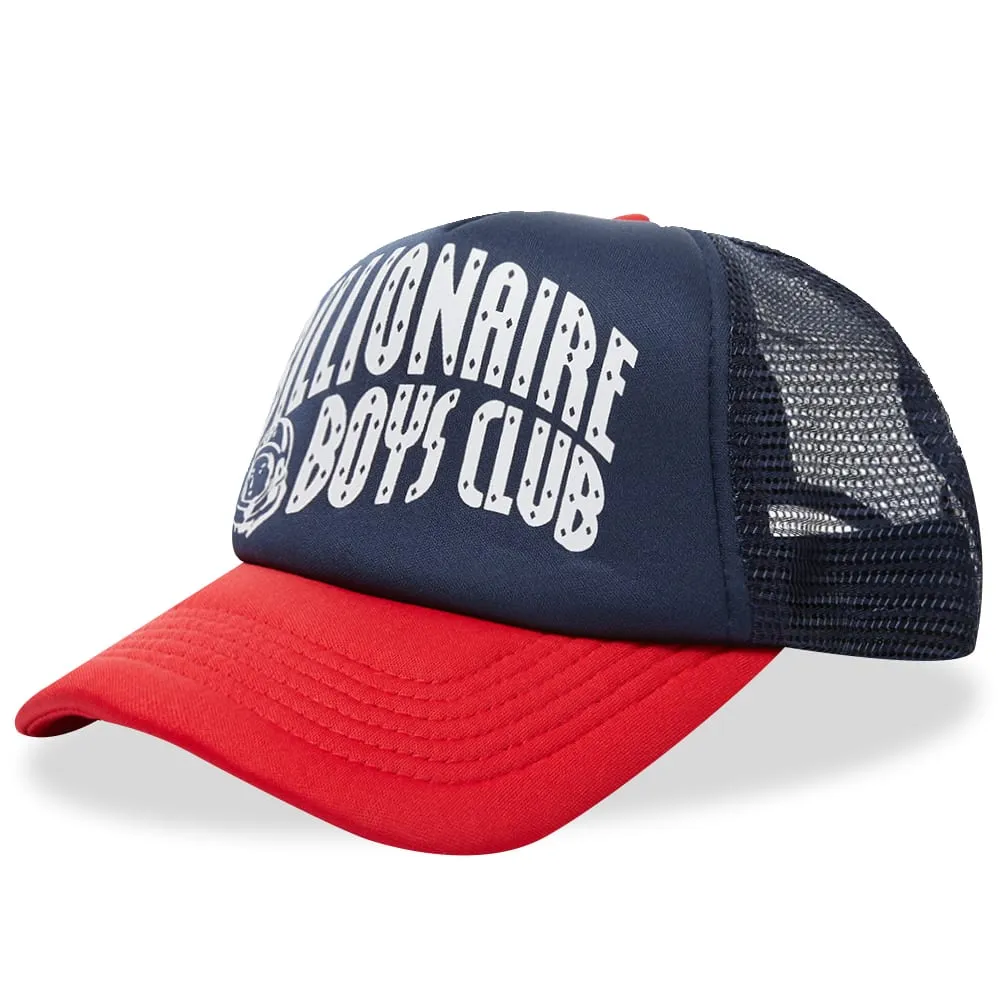 BILLIONAIRE BOYS CLUB Arch Logo Trucker Cap
