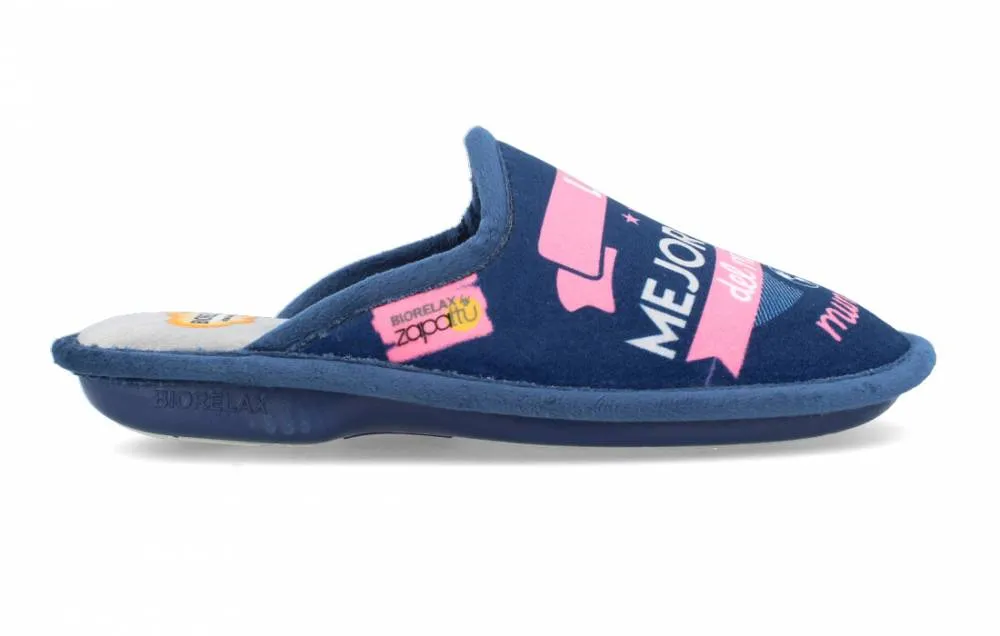 BIORELAX  ZAPATILLAS MUJER LA MEJOR MAMá DEL MUNDO