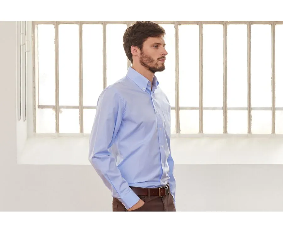 BLUE SKY COTTON SHIRT  AMERICAN COLLAR  TOMMY