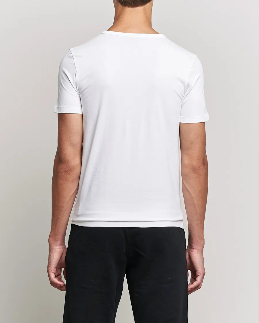 BOSS BLACK 2PACK CREW NECK SLIM FIT TSHIRT WHITE