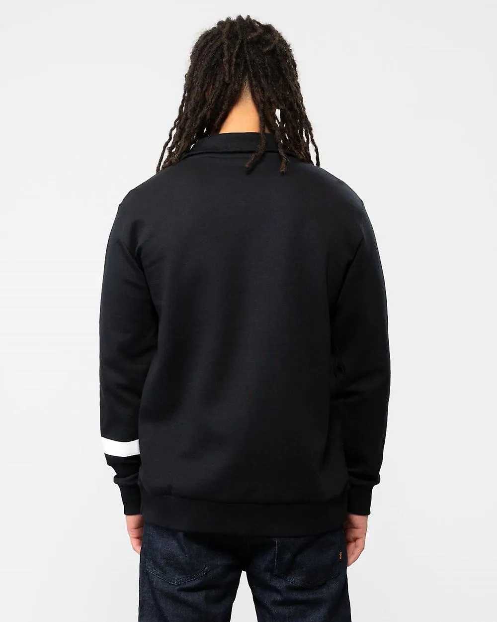 BOSS Green BOSS Green Sweat 1 Strip Logo Mens 1/4 Zip Sweatshirt