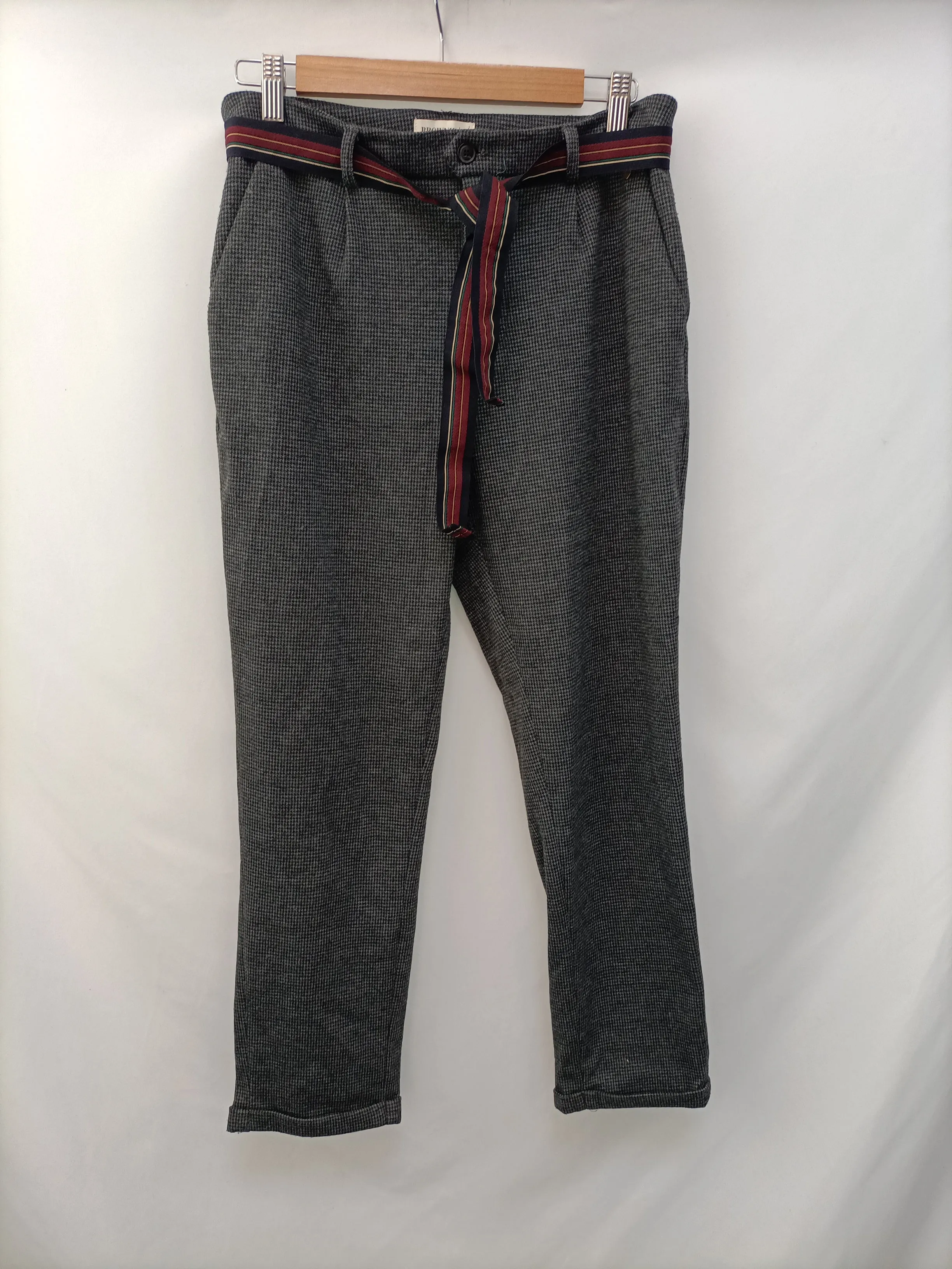 BROWNIE.Pantalones pata de gallo T.m/l