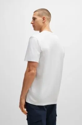 Camiseta de algodón con ilustración de skate