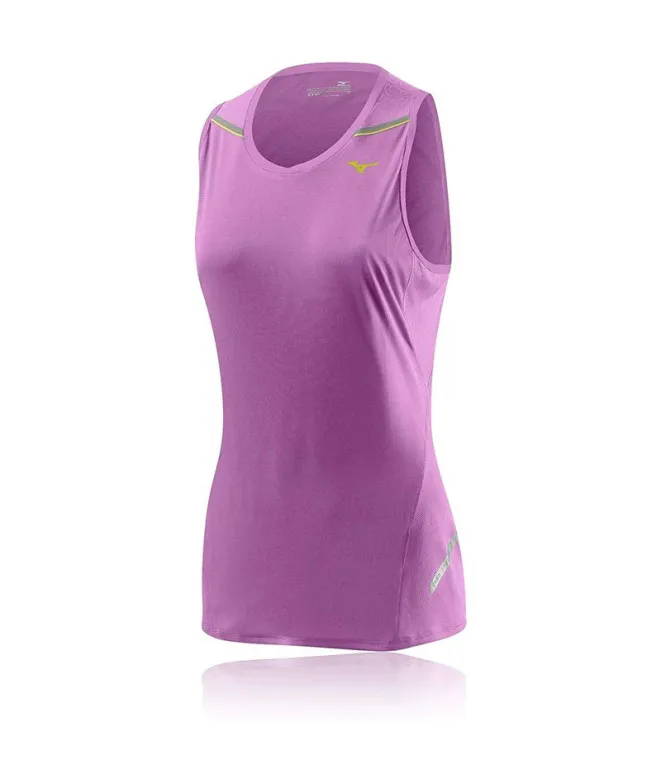 Camiseta de Fitness Mizuno Dlcooltouchsleevele Mujer
