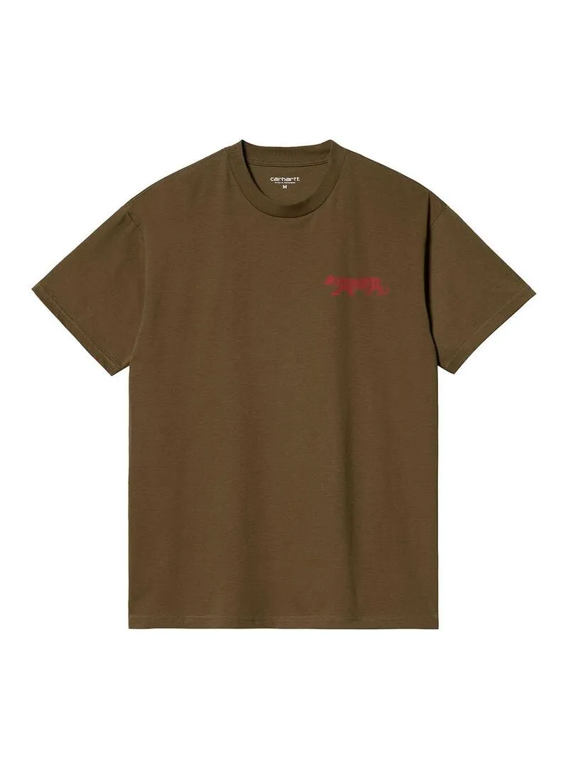 Camiseta Hombre Carhartt Wip Rocky Marrón