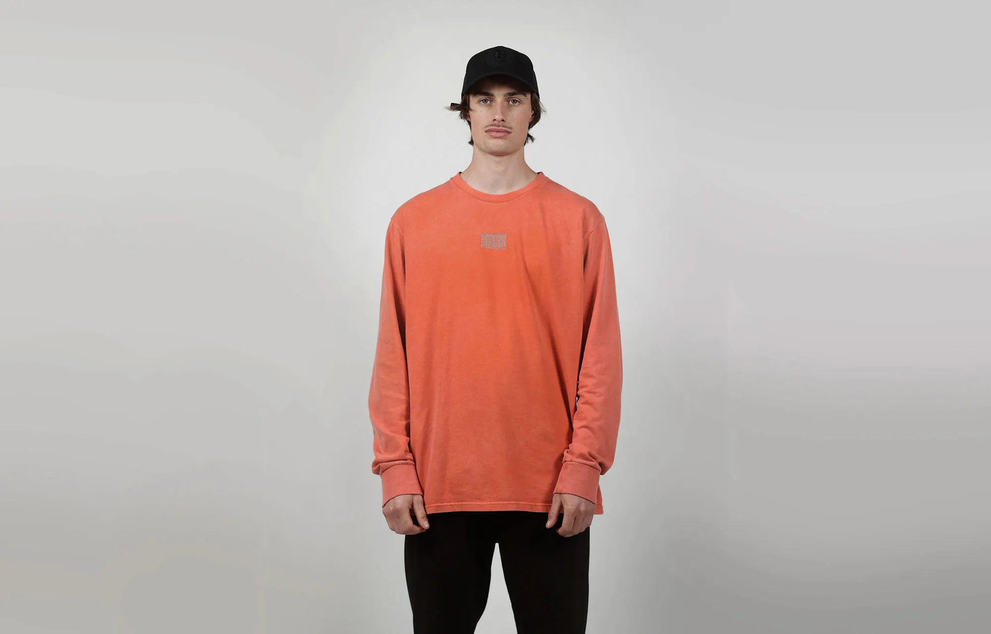 CAMISETA MANGA LARGA COMMENCAL WASHED TANGERINE
