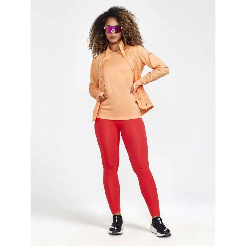 Camiseta trail running Craft Core Essence Logo Tee W (PEACH) mujer