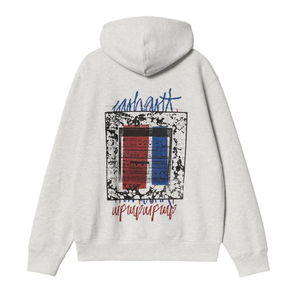 Carhartt felpa cappuccio uomo Hooded Stereo I033624.482.XX