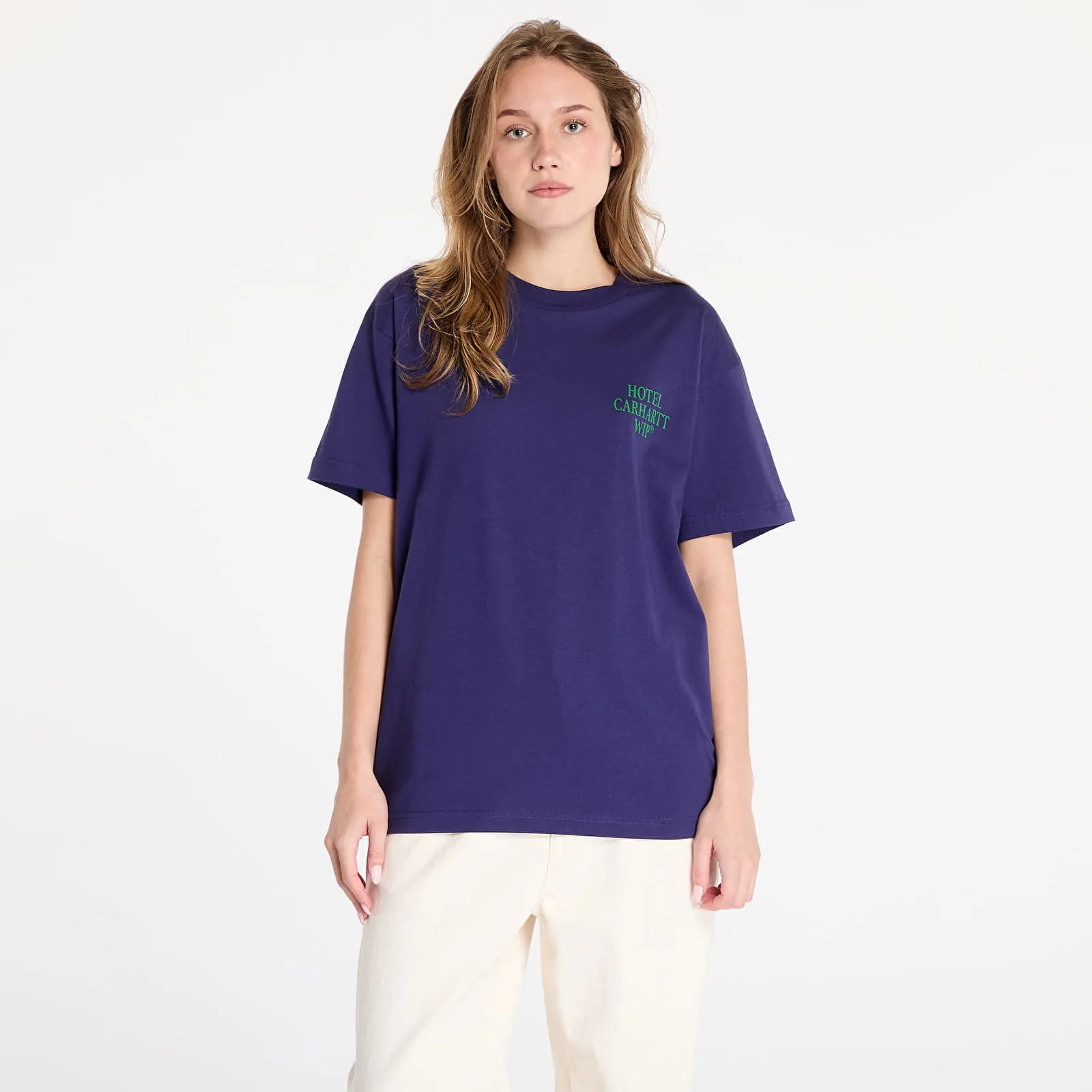 CARHARTT WIP TSHIRT S/S HOTEL KEYS TSHIRT UNISEX AURA/ GREEN M