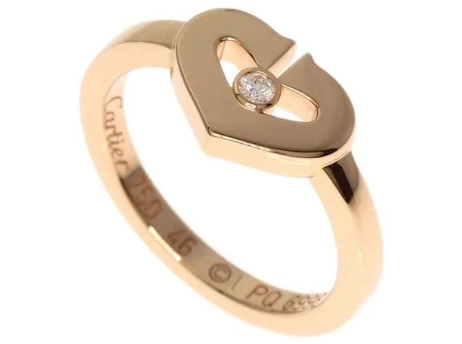 Cartier C corazón Dorado 
