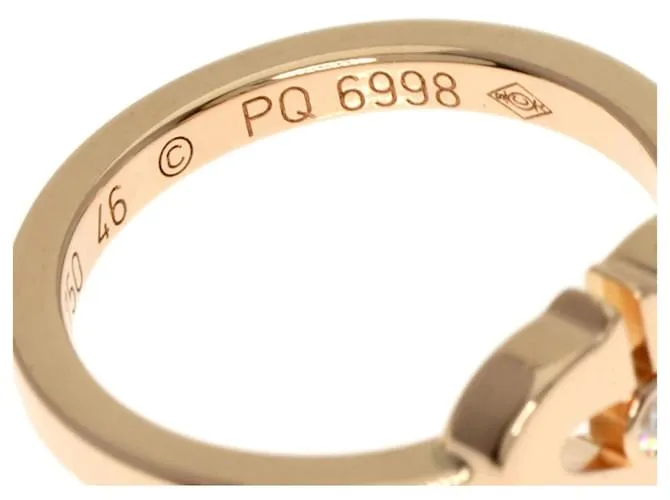 Cartier C corazón Dorado 