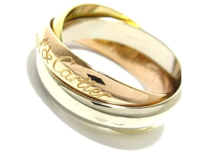 Cartier Trinity Dorado 