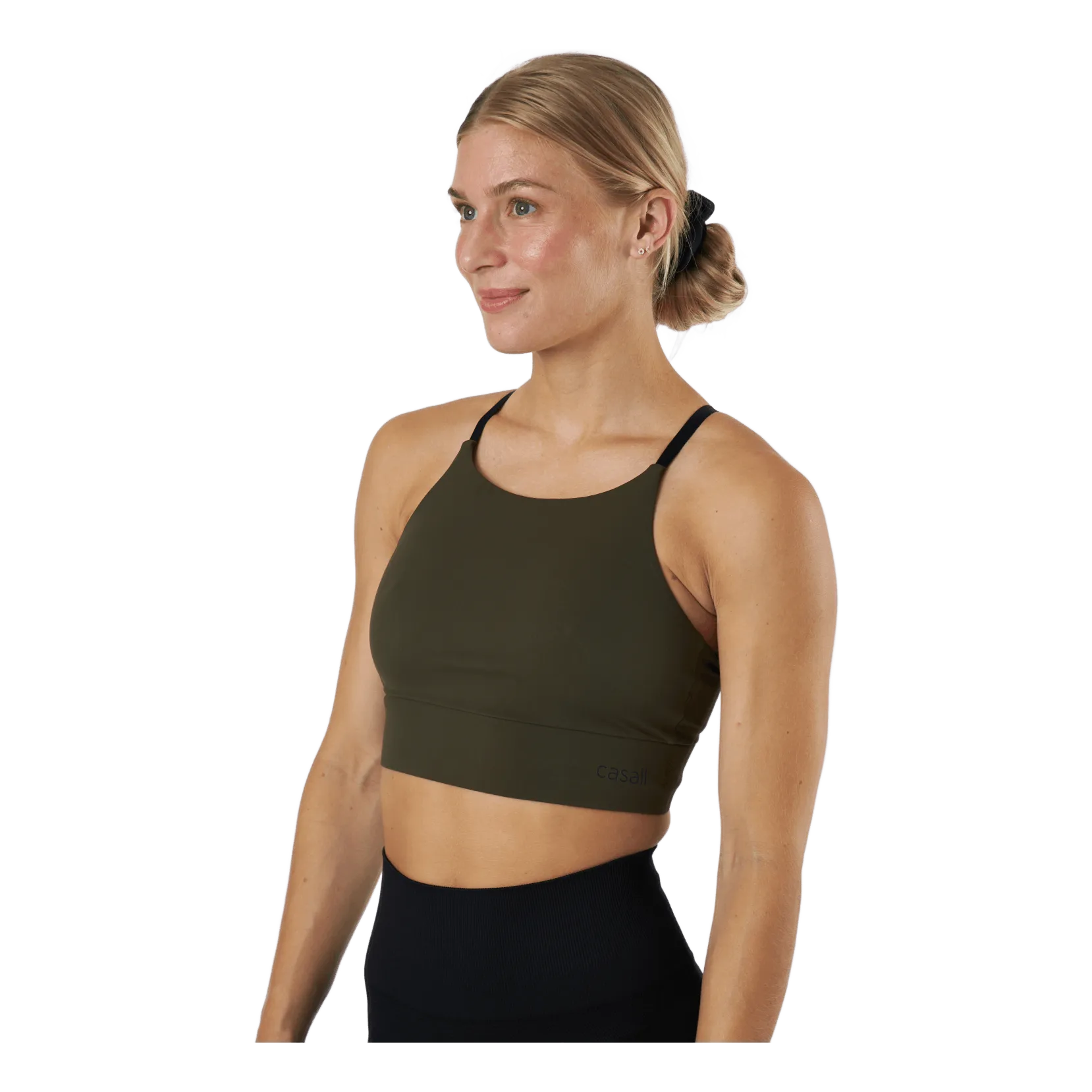 Casall Sculpture Intense Sports Bra Forest Green
