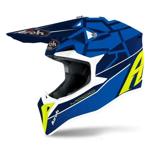 Casco Airoh Wraap Mood Blue 