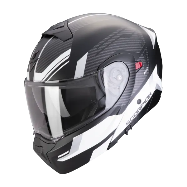 Casco Scorpion Exo 930 Evo Sikon Matt Black White 