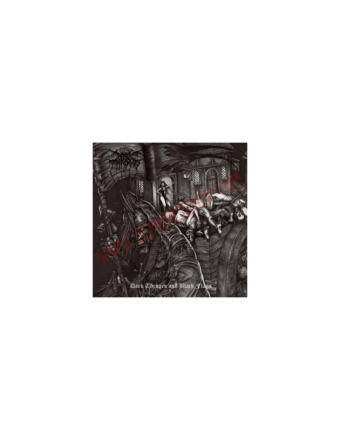 CD Darkthrone ‎– Dark Thrones And Black Flags
