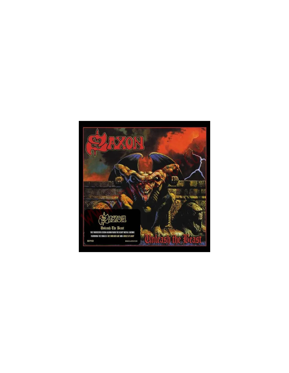 CD Saxon ‎– Unleash The Beast