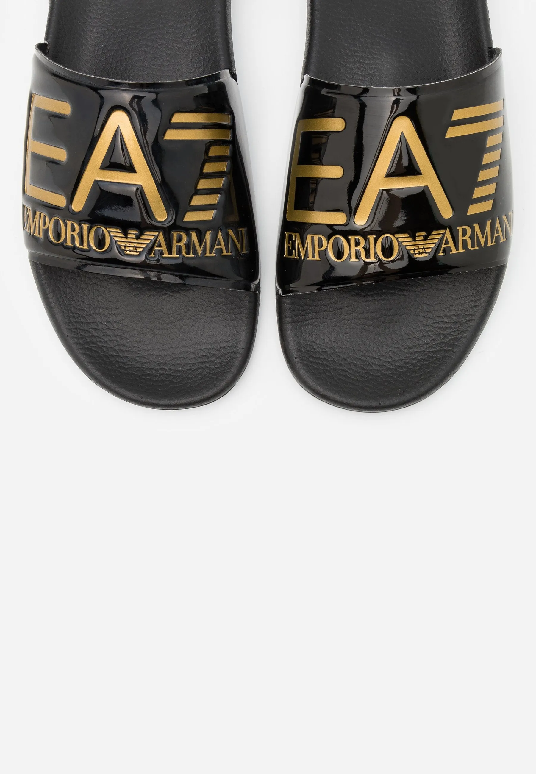 CHANCLAS EA7 NEGRO/DORADO  XCP001 XCC22 M631