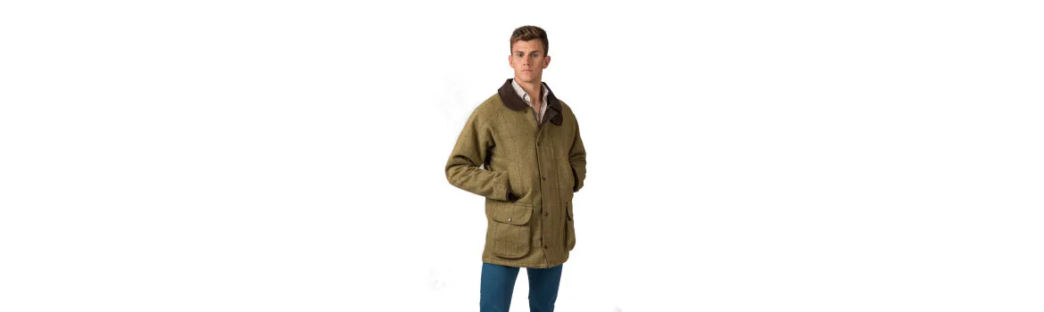 Chaquetón British Cotton Squire Tweed