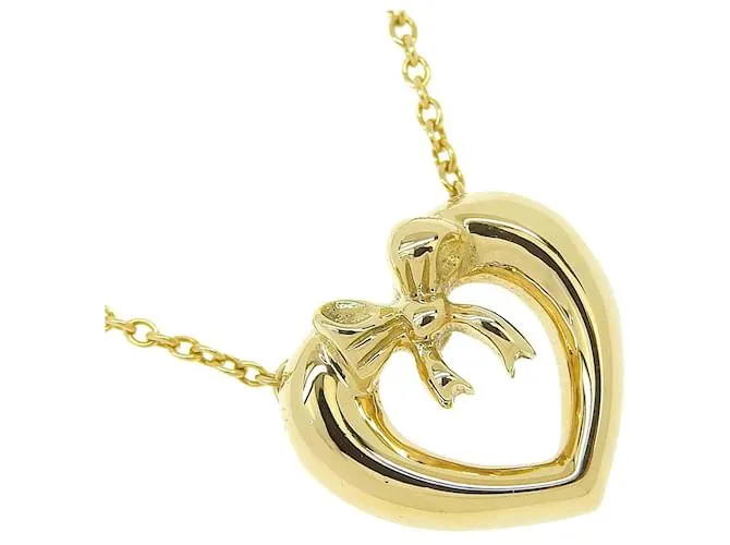 Cinta Corazón Tiffany & Co Dorado 