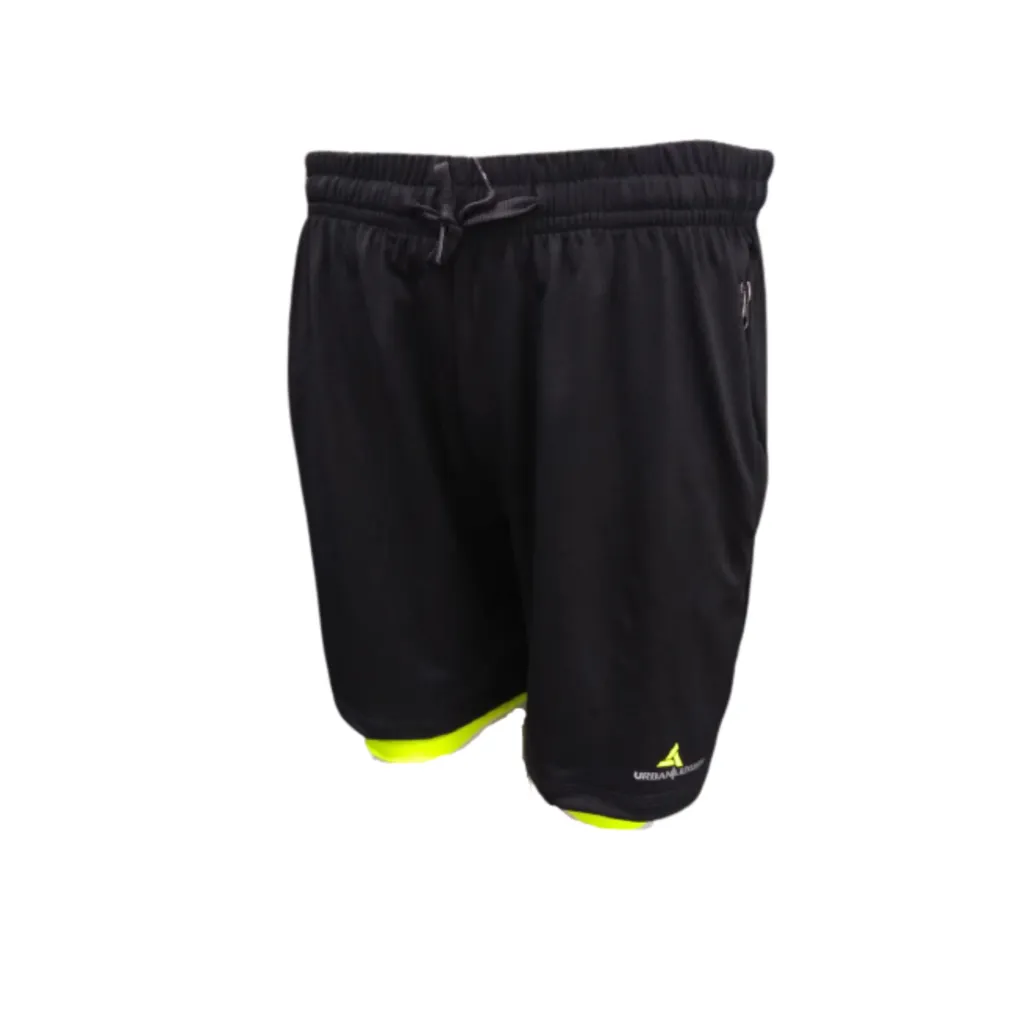 Combo 3!remera dry fit+short con calza+short gs