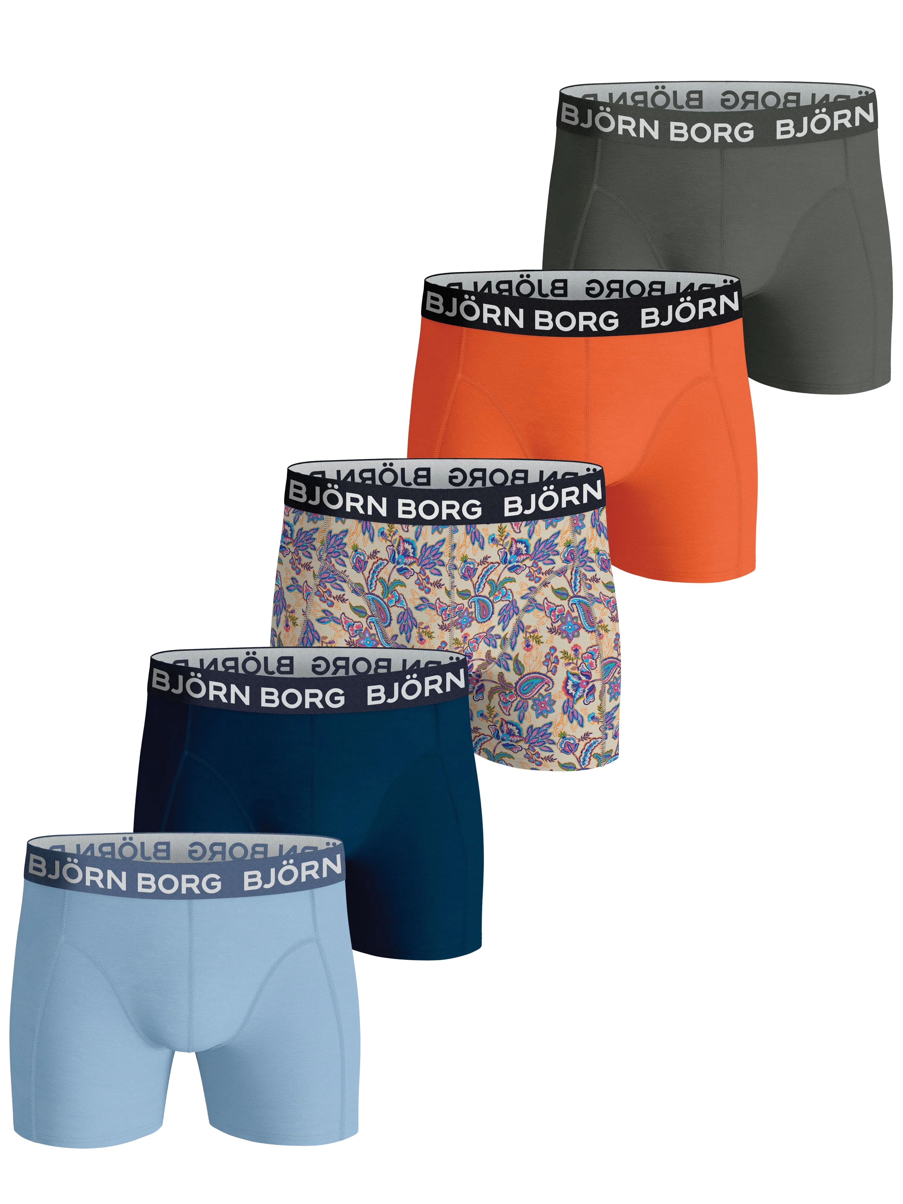 COTTON STRETCH BOXER 5PACK