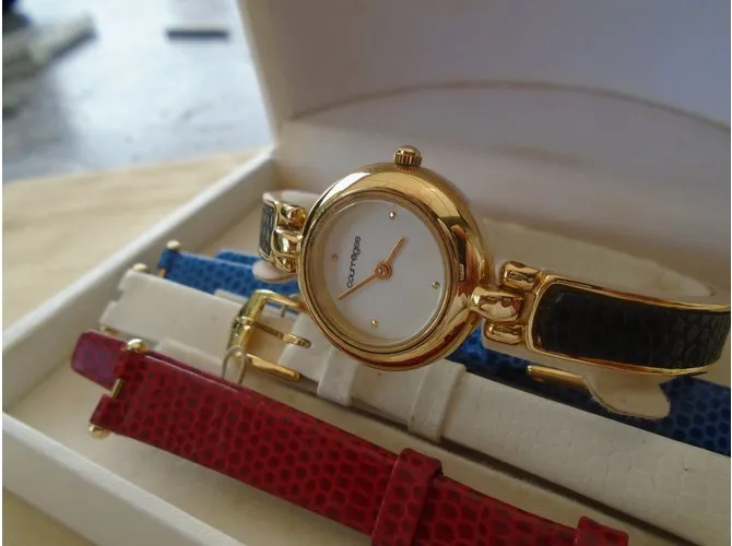 Courreges reloj Dorado 
