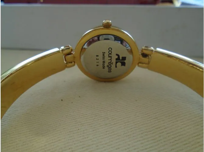 Courreges reloj Dorado 
