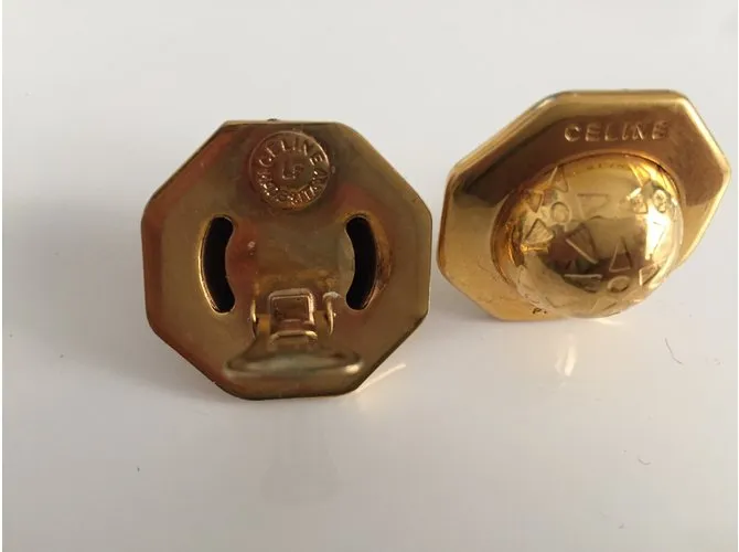 Céline pendientes Dorado 