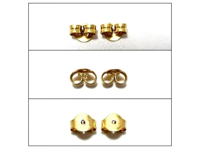 Céline Pendientes Gourmet Stud Triomphe para mujeres CELINE Dorado 