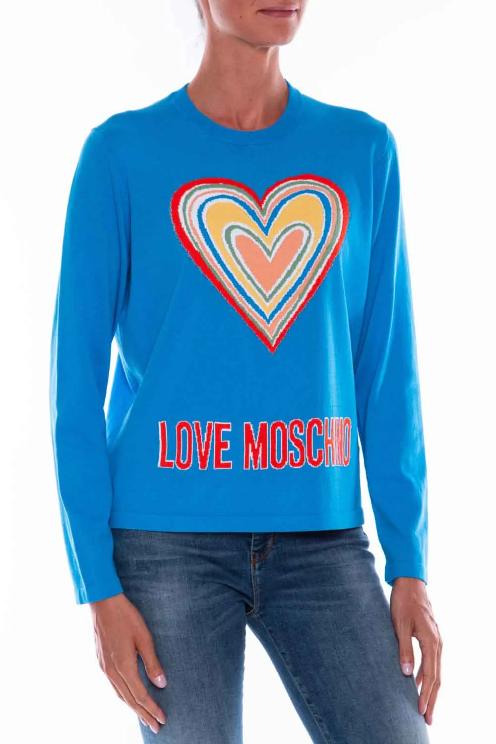 Felpa para mujer de Love Moschino – WSM1210X1471