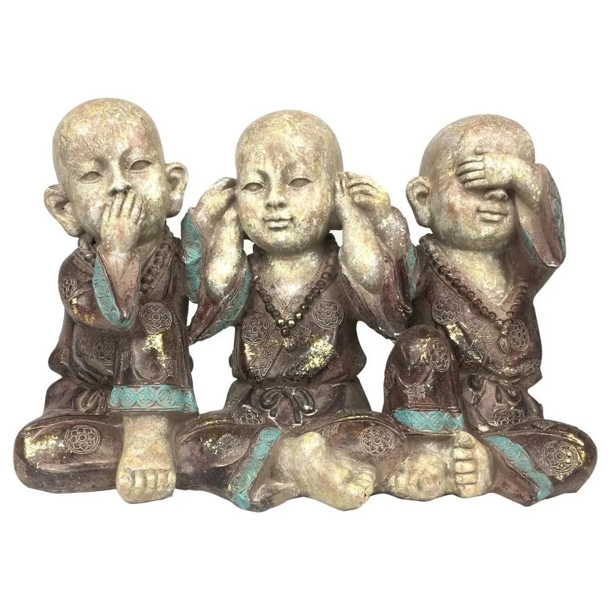 Figura Budas 3 Unidades