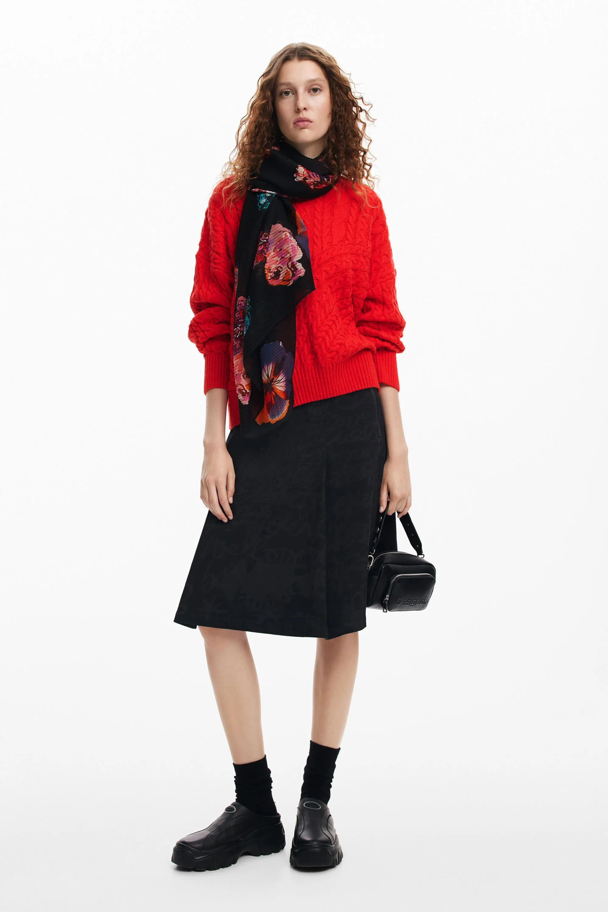 Foulard flores M. Christian Lacroix