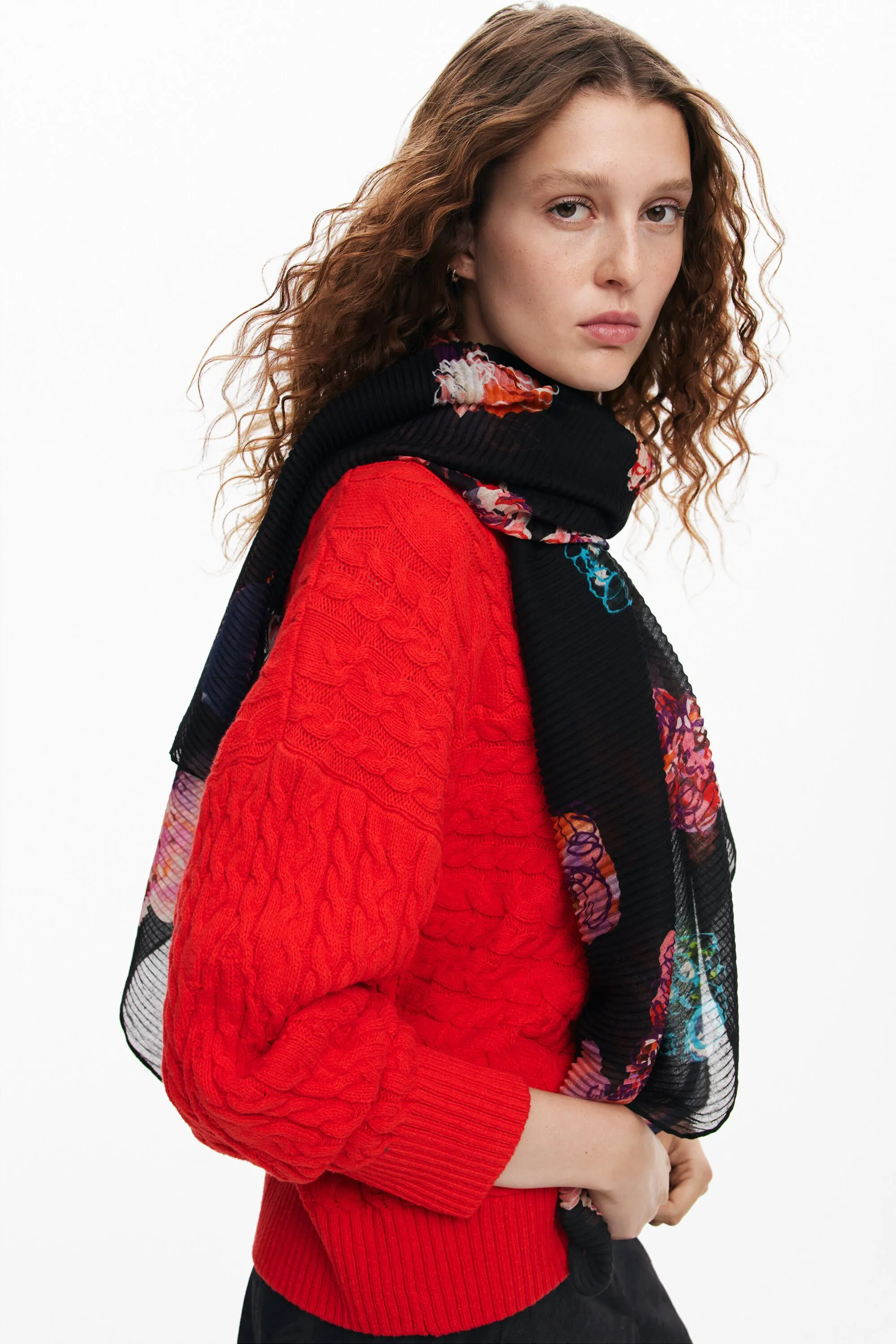 Foulard flores M. Christian Lacroix
