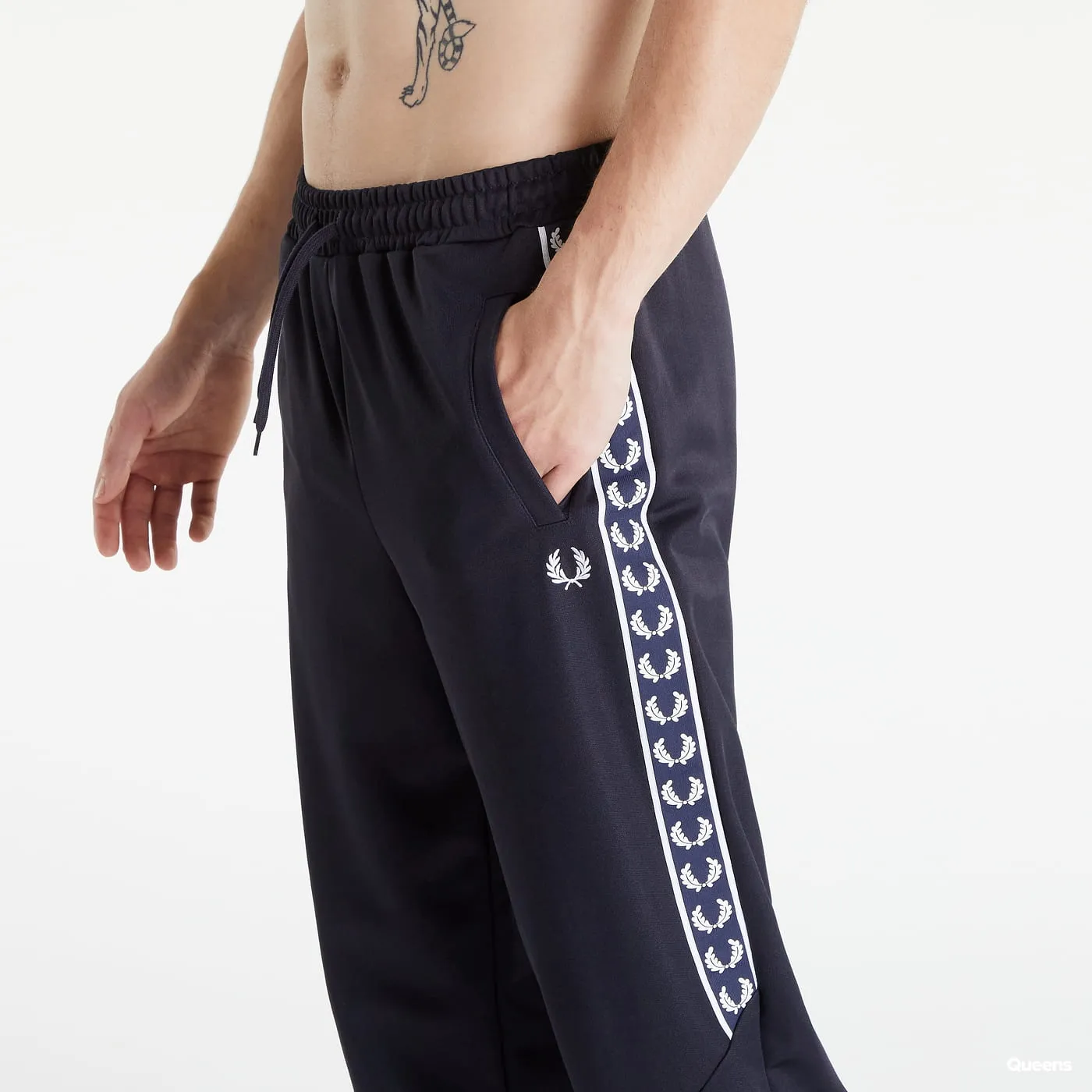 Fred Perry Panelled Taped Track Pant