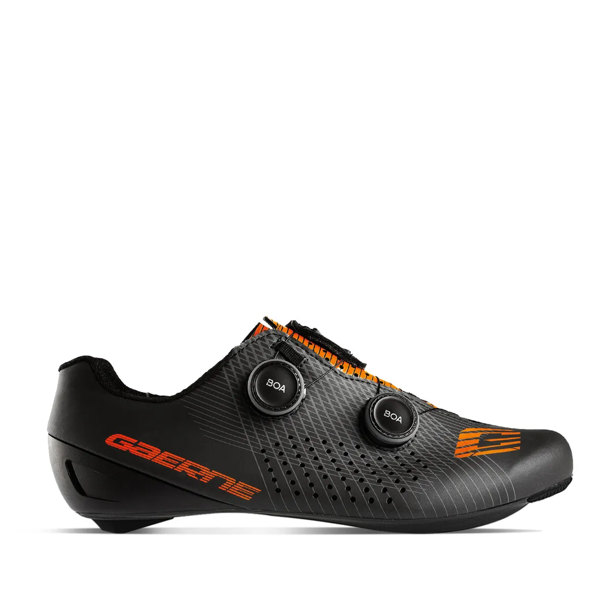 G.FUGA  MATT BLACK/ORANGE