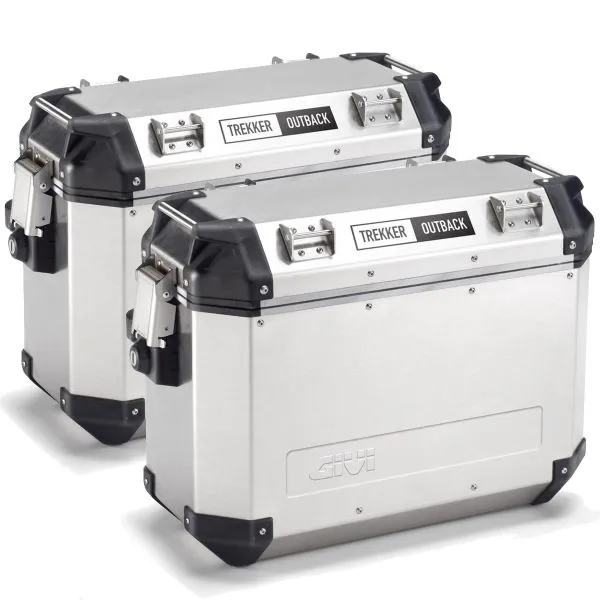 Givi Monokey Trekker Outback 37 L Plata Pack2 