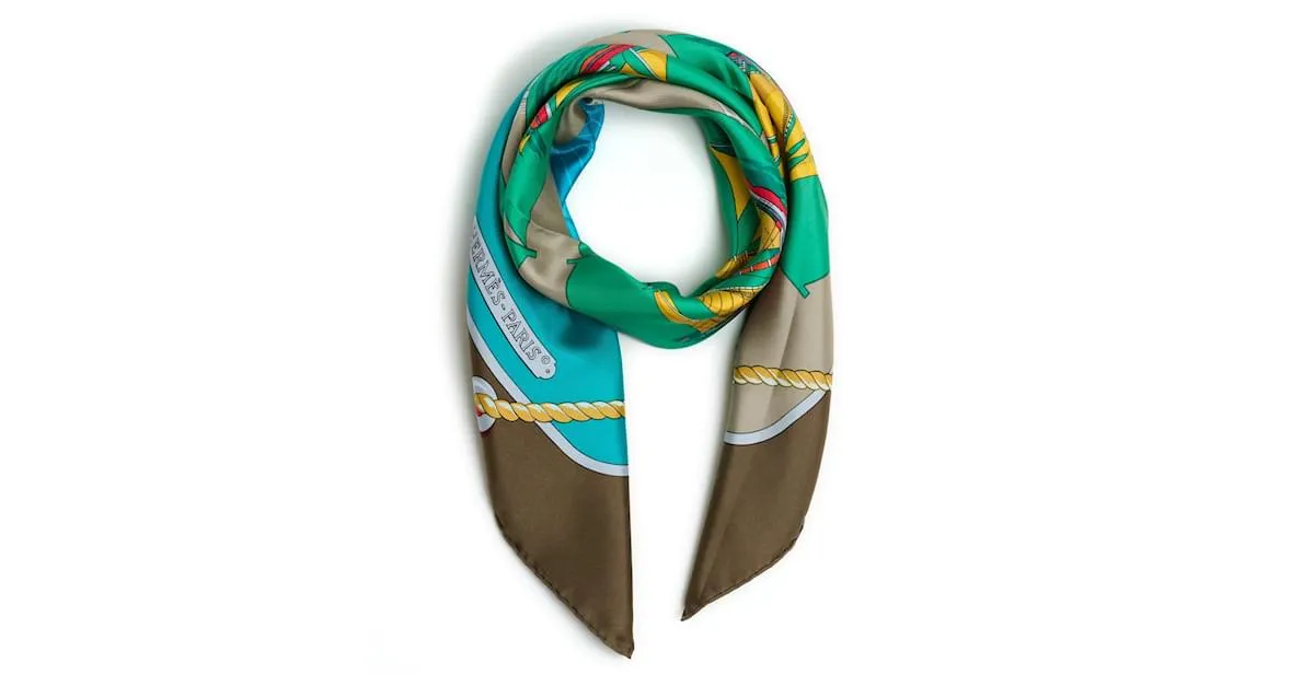 Hermès Pañuelos de seda Multicolor 