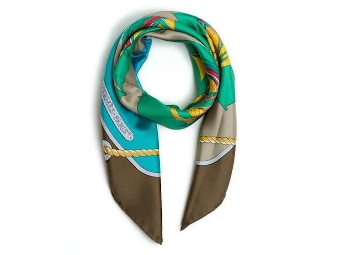 Hermès Pañuelos de seda Multicolor 