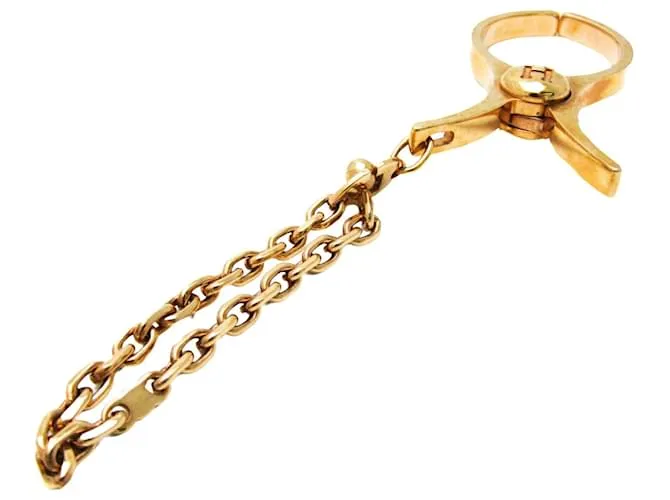 Hermès Pince à gants Dorado 