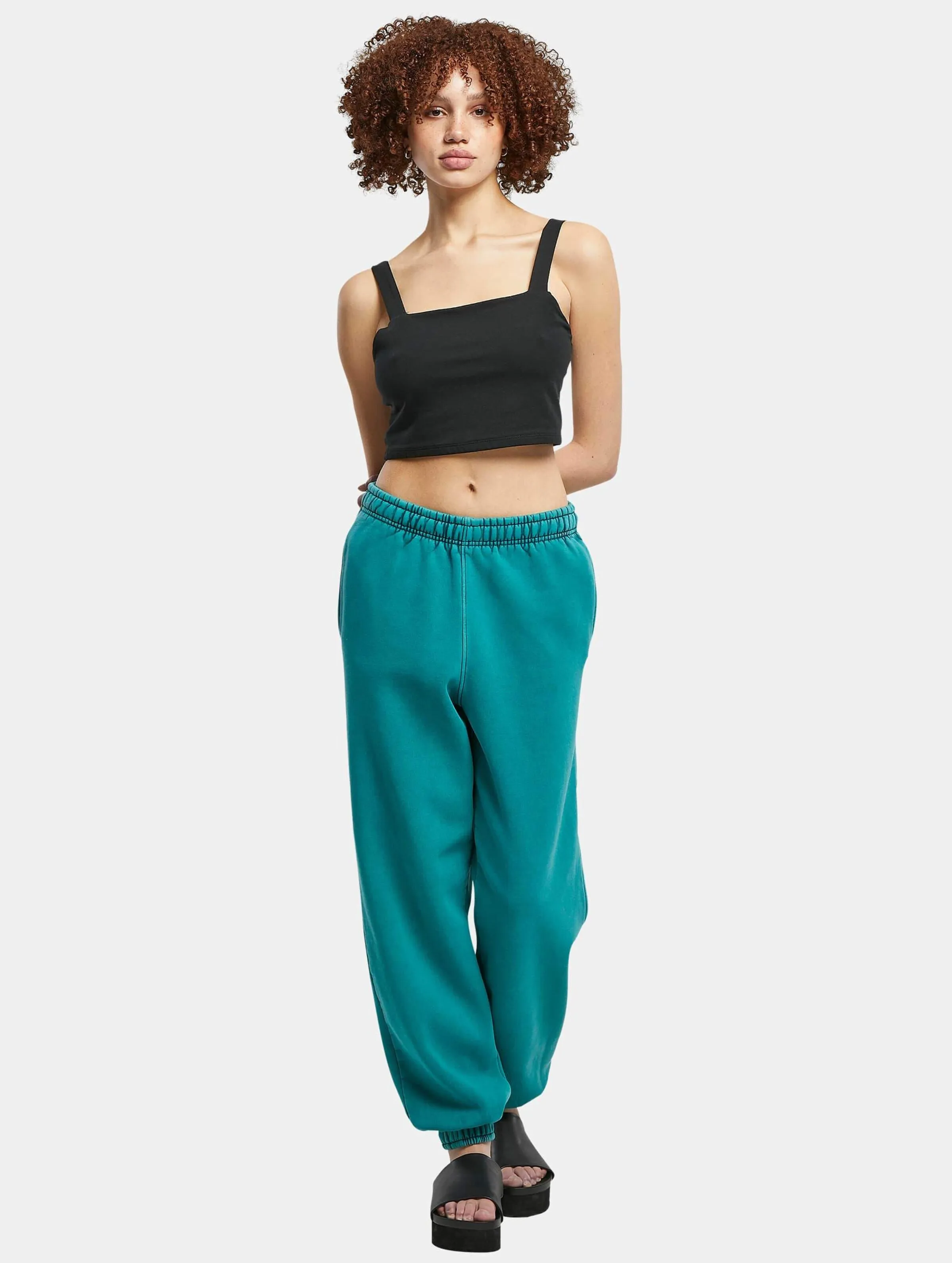 High Waist Stone Washed