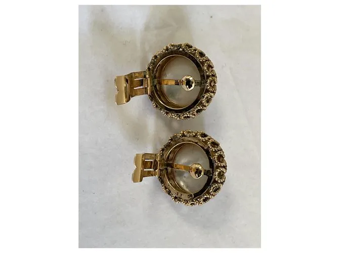 inconnue Aretes Dorado 